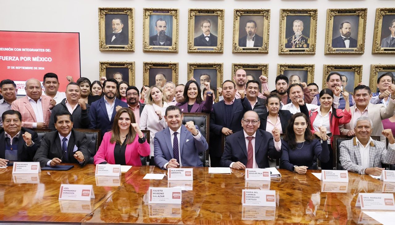 Trabajo con sentido social y humano para el desarrollo municipal en Puebla: Armenta