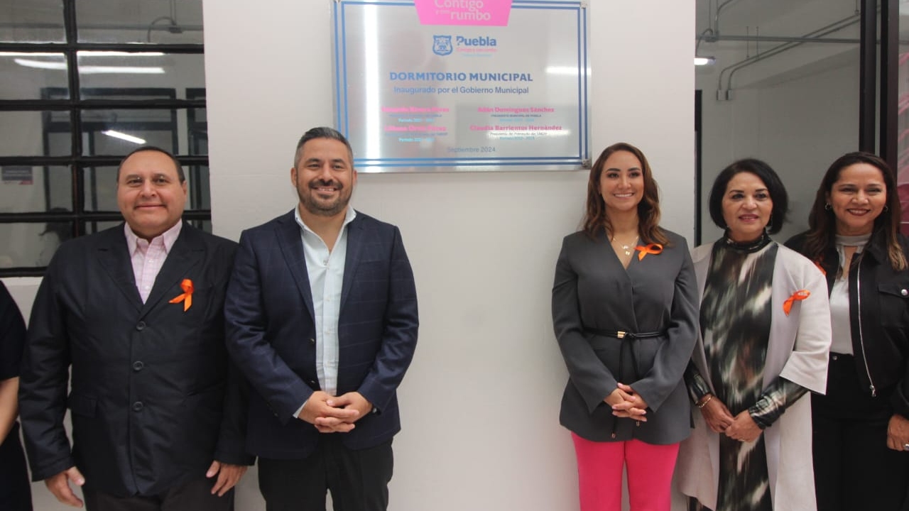 Adán Domínguez inaugura el nuevo Dormitorio Municipal