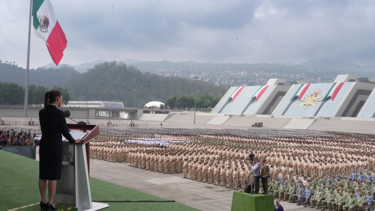 El Ejército viene del pueblo: Claudia Sheinbaum