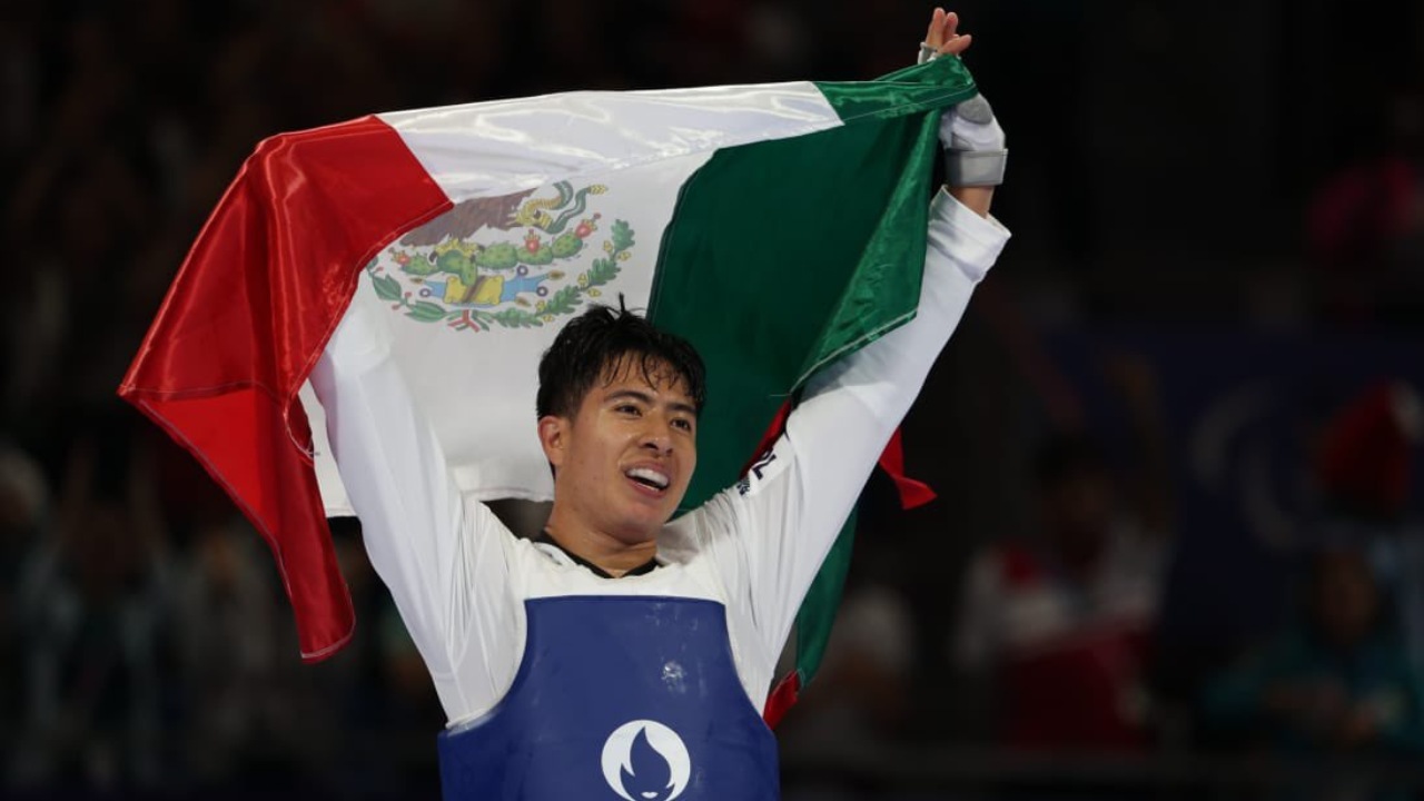 Luis Mario Nájera logra plata para México en parataekwondo