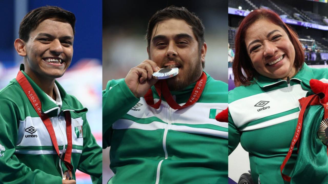 Jornada deja 3 medallas para México en Paralímpicos París 2024