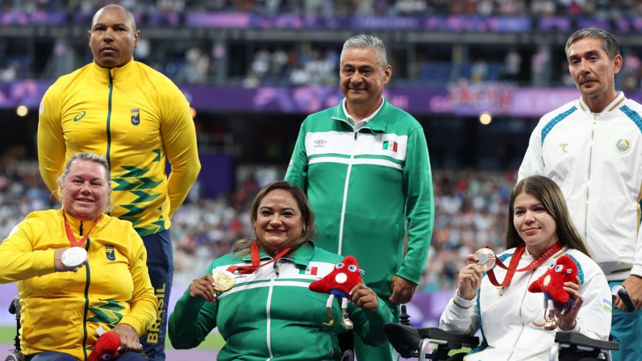 Ovacionan a mexicana por oro en impulso de bala
