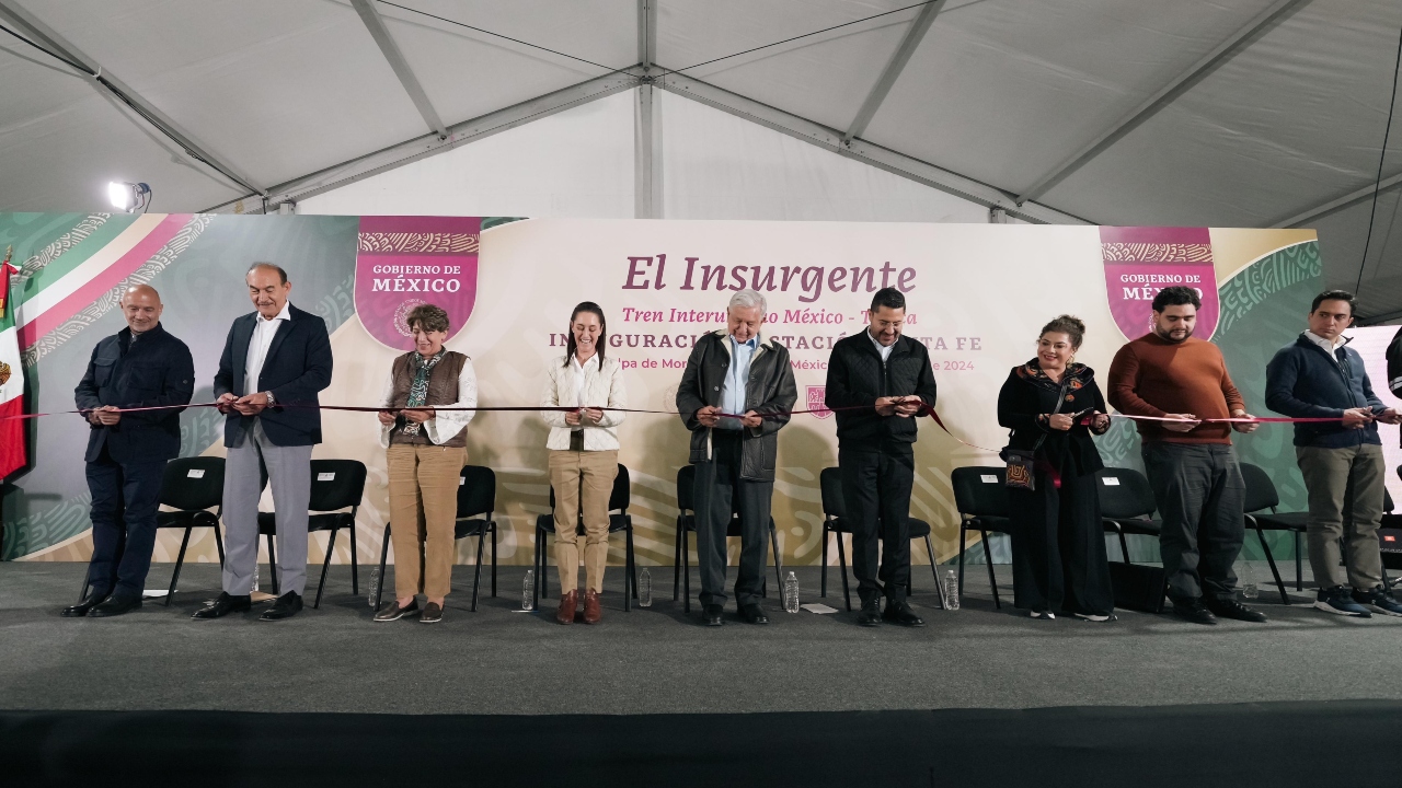 Trenes, símbolo de la 4T: Claudia Sheinbaum
