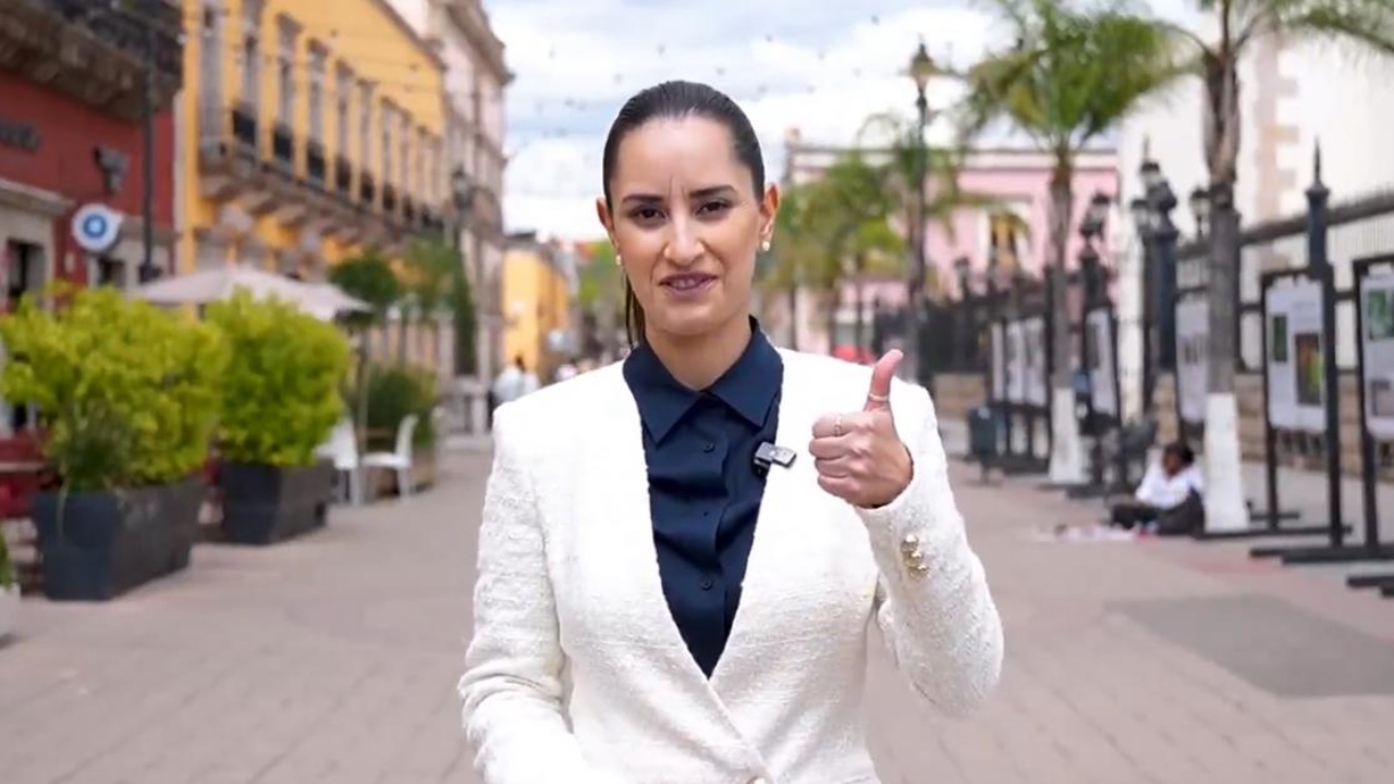 Utilizan a doble de Claudia para campaña del gobierno de Durango