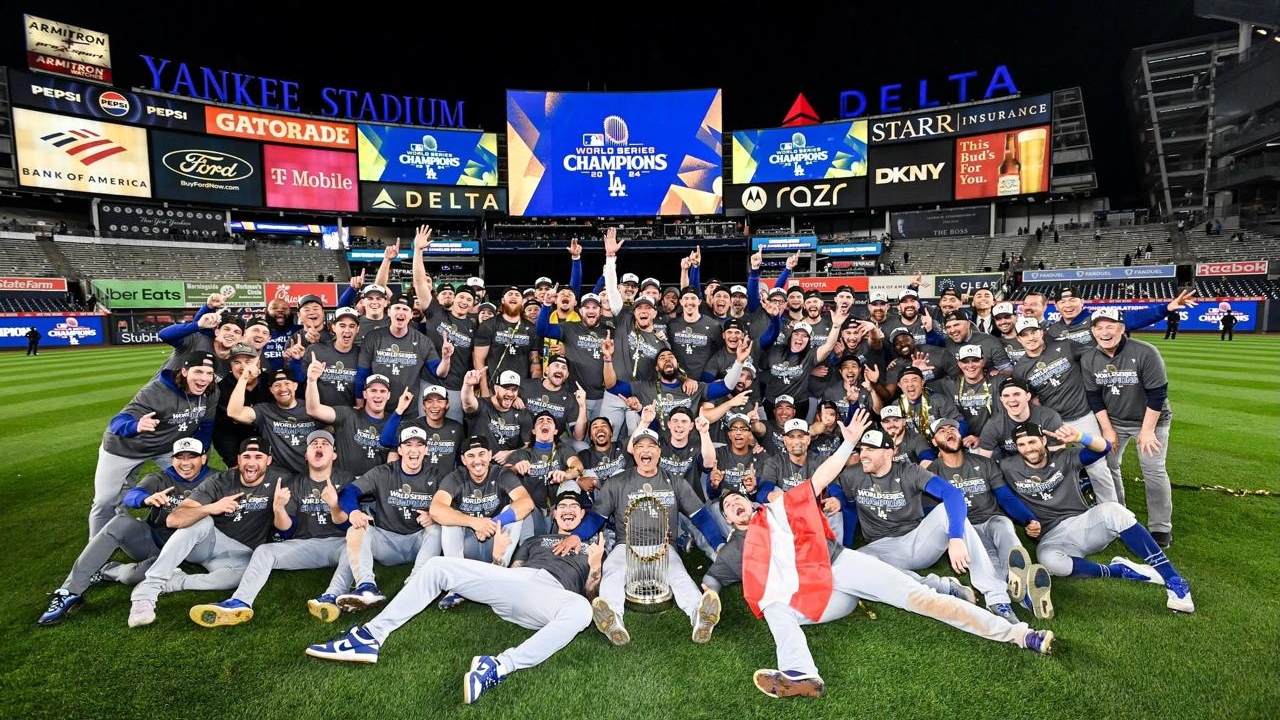 Los Dodgers son campeones de la Serie Mundial