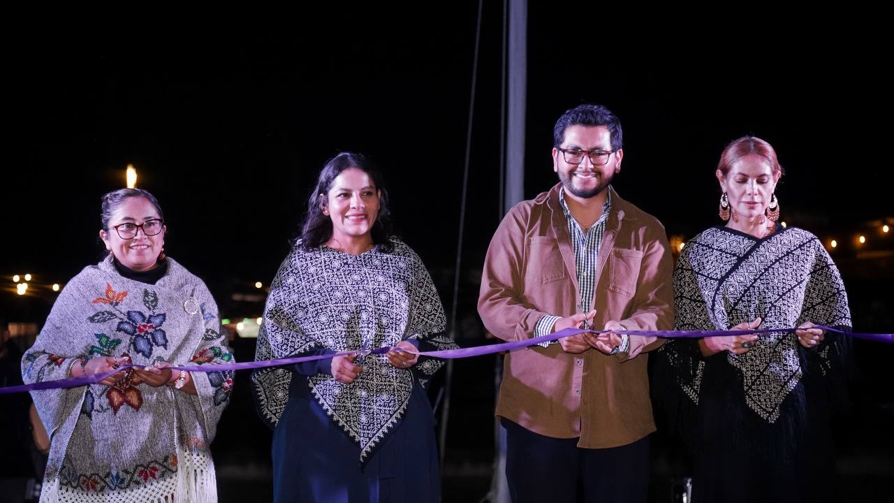 Guadalupe Cuautle inaugura el “Festival Sendero al Mictlán”