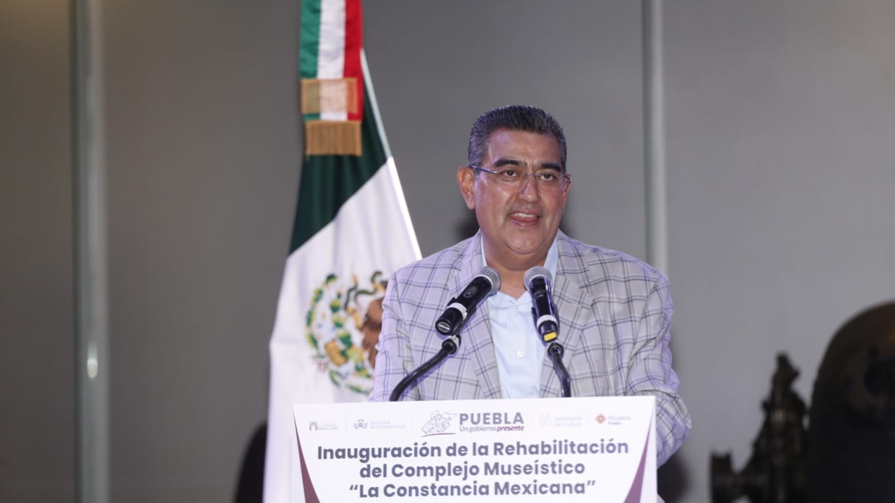 Sergio Salomón suspenderá actividades por cirugía ocular