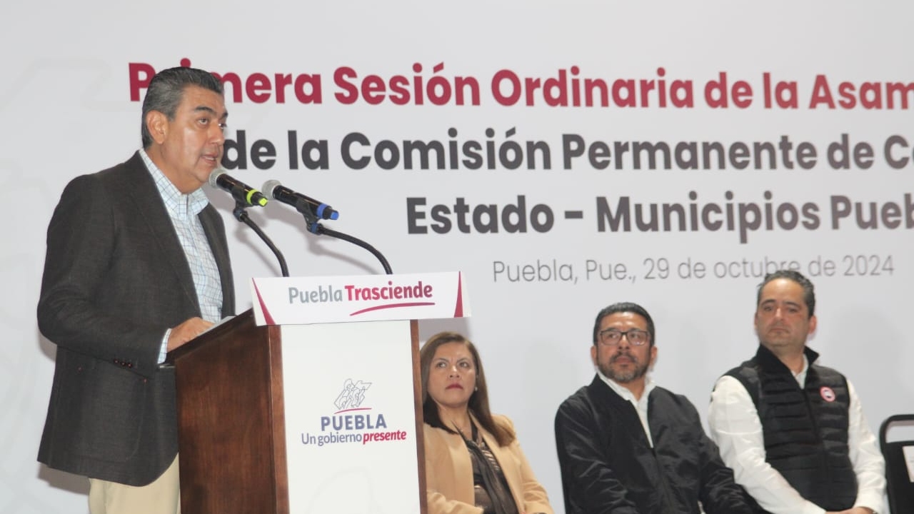 Sergio Salomón inauguró la Primera Sesión de Contralores Municipales