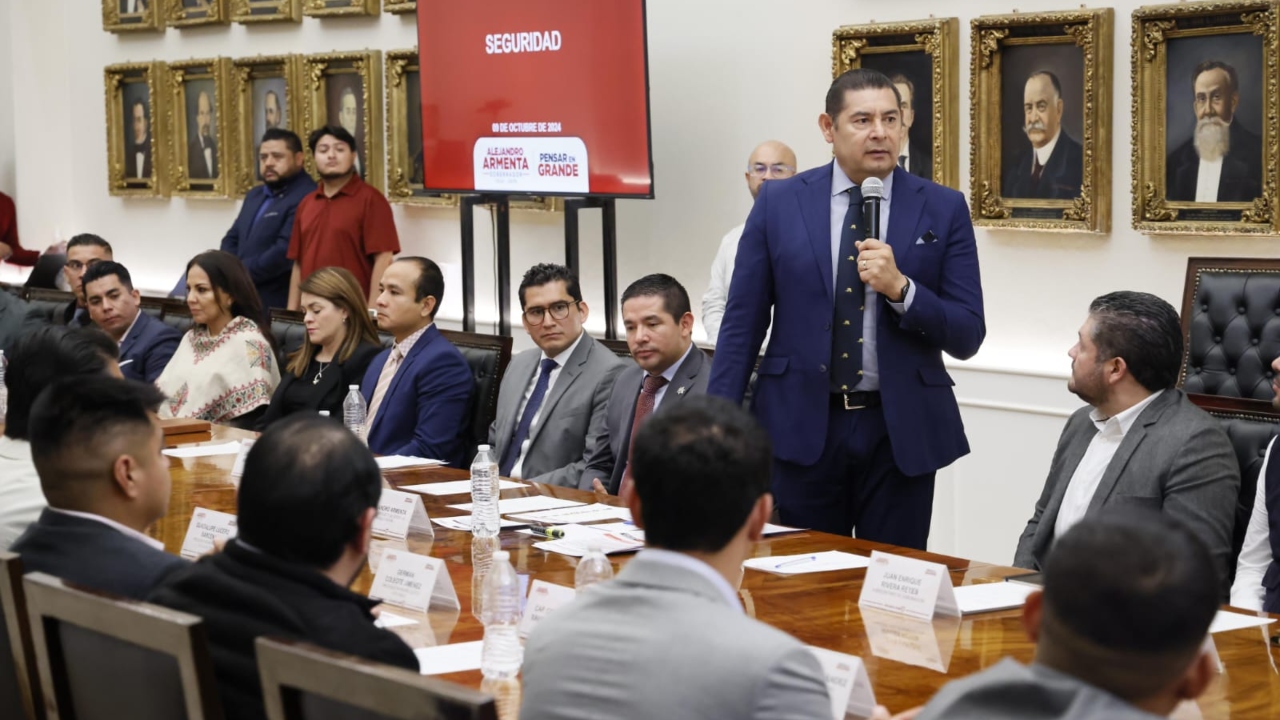 Armenta y municipios fortalecerán seguridad