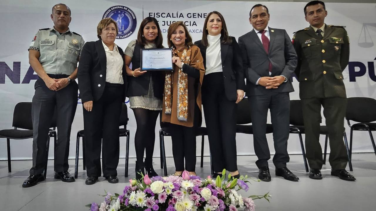 Reconocen gobernadora de Tlaxcala y fiscal a Ministerios Públicos