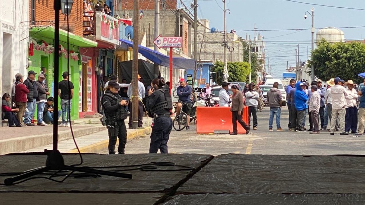 Suspenden protesta de edil en Tianguismanalco