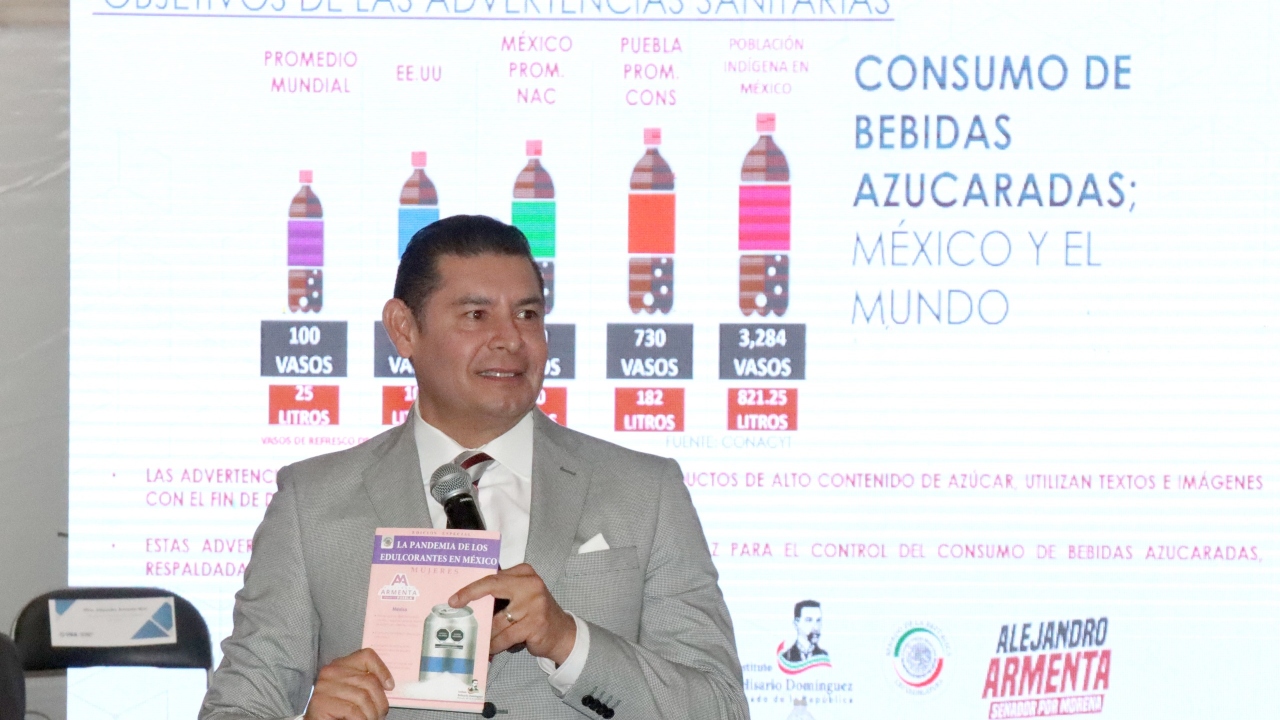 Armenta llama a combatir el uso de edulcorantes