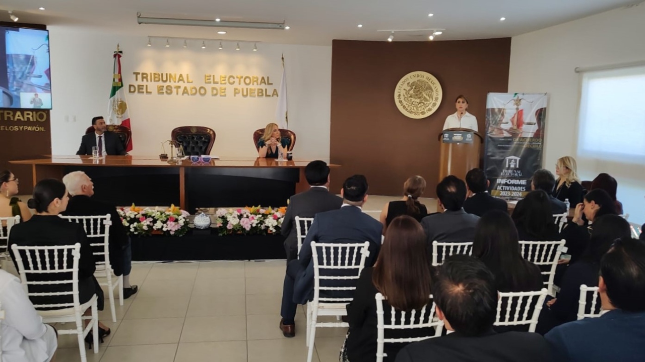 Idamis Pastor presenta segundo informe al frente del TEEP