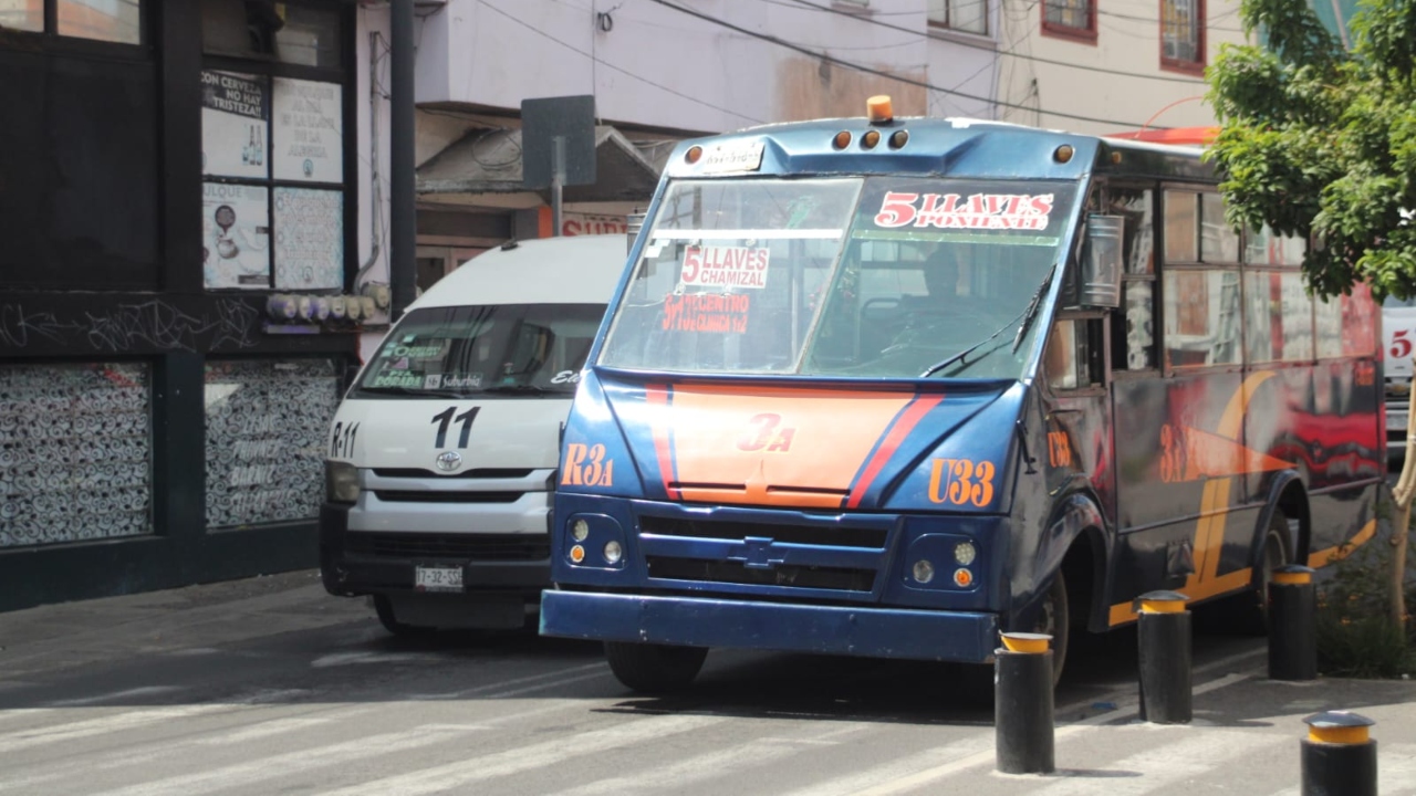 Reporta Comuna 244 choques del transporte público