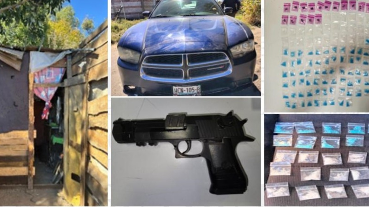 FGE detuvo a tres hombres durante cateo en San Salvador El Verde