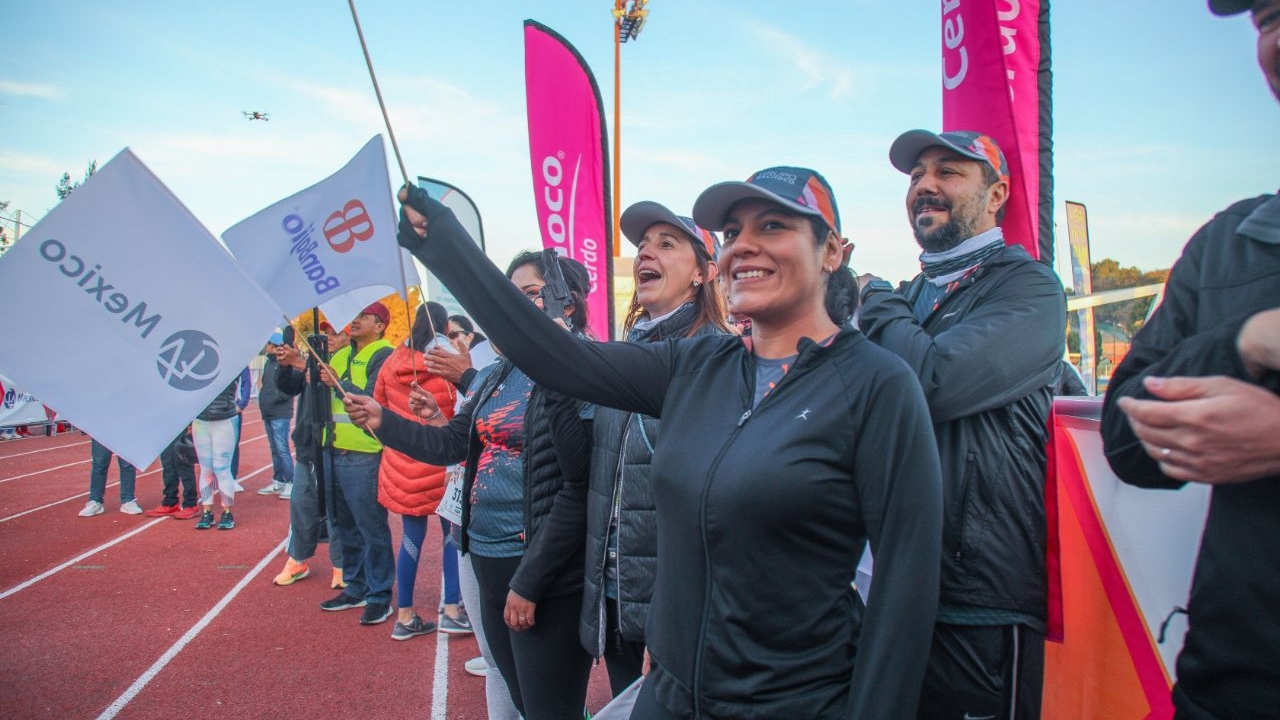 Realizan en San Andrés carrera con causa en pro del BAMX
