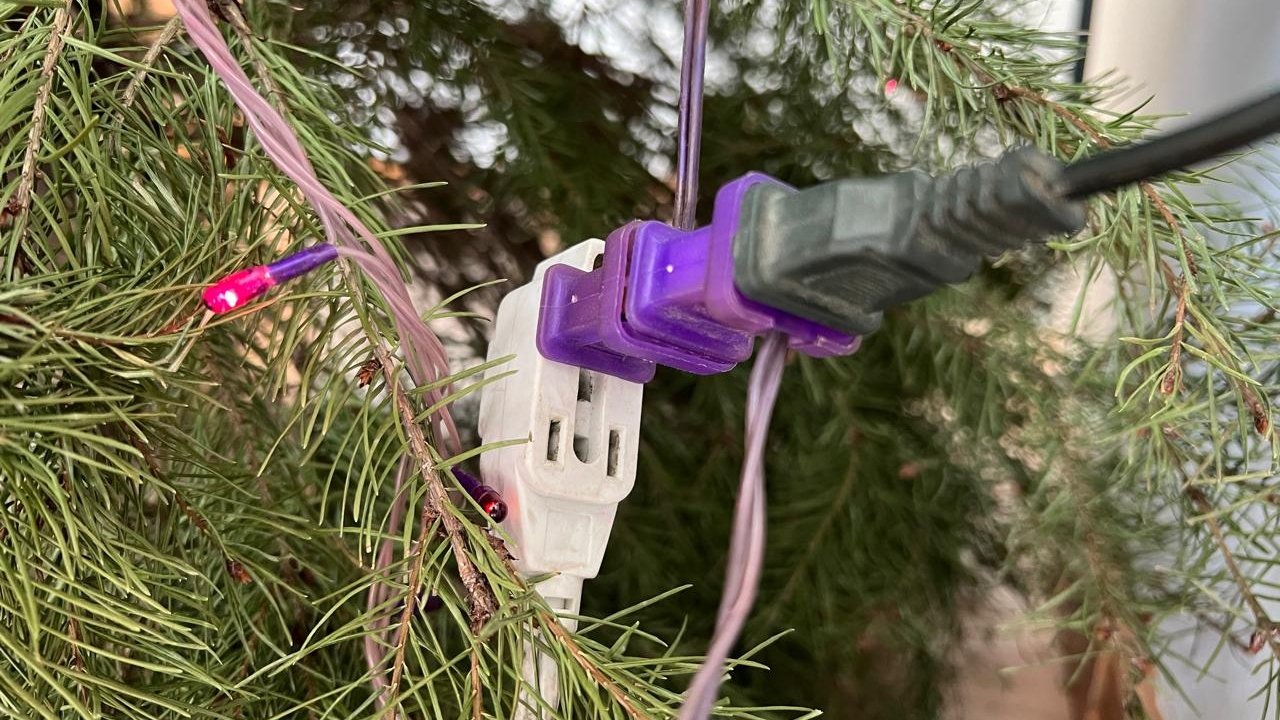 Cuidado con las conexiones de los árboles de navidad