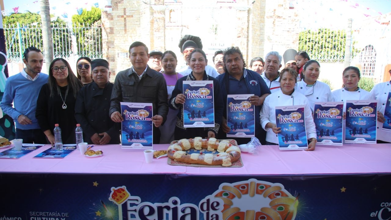 Presenta alcaldesa Feria de la Rosca 2025 en San Andrés