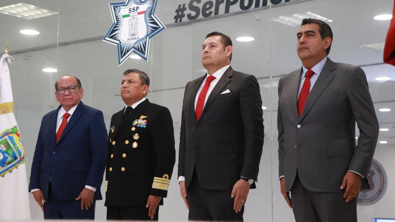 Realizan cambio de mando policial estatal