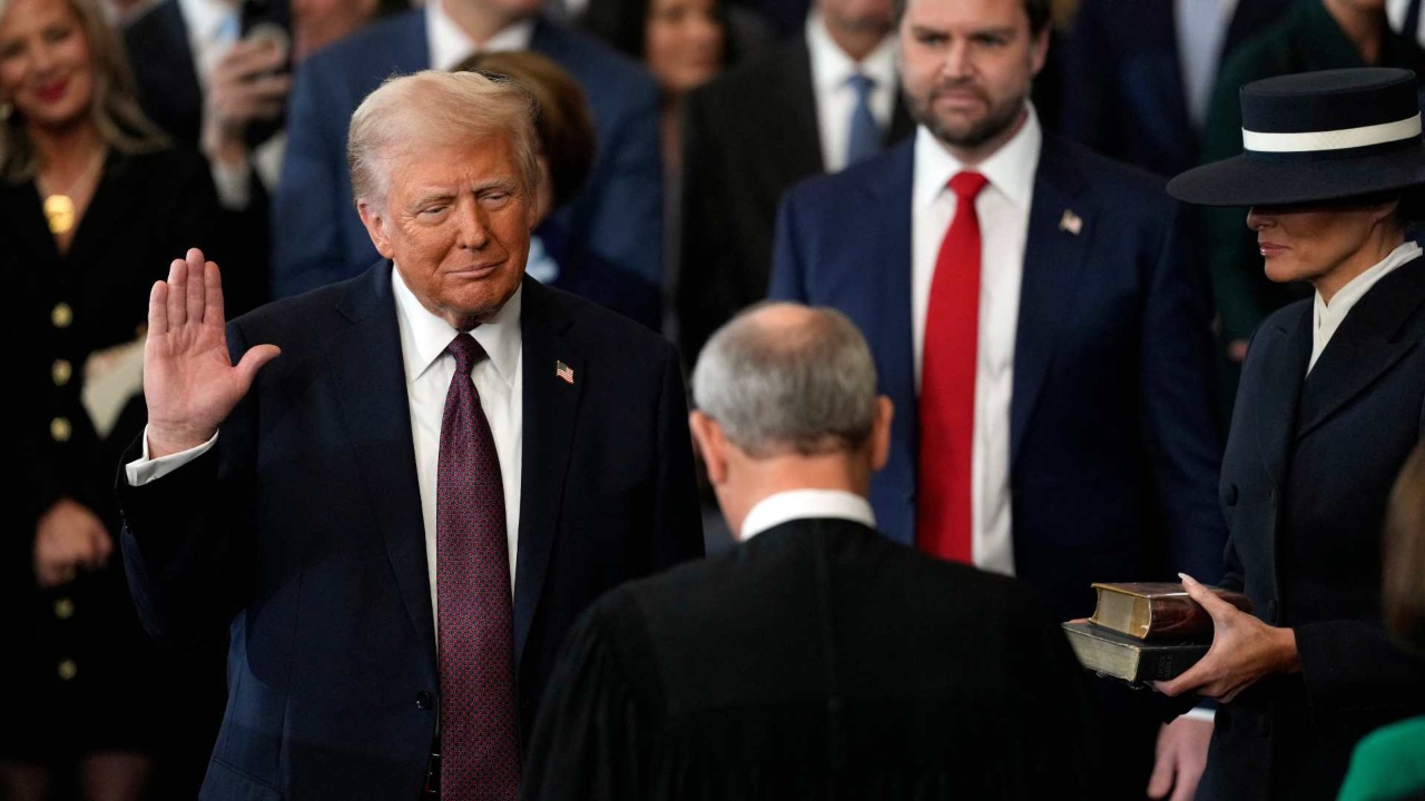 Donald Trump asume la presidencia de Estados Unidos