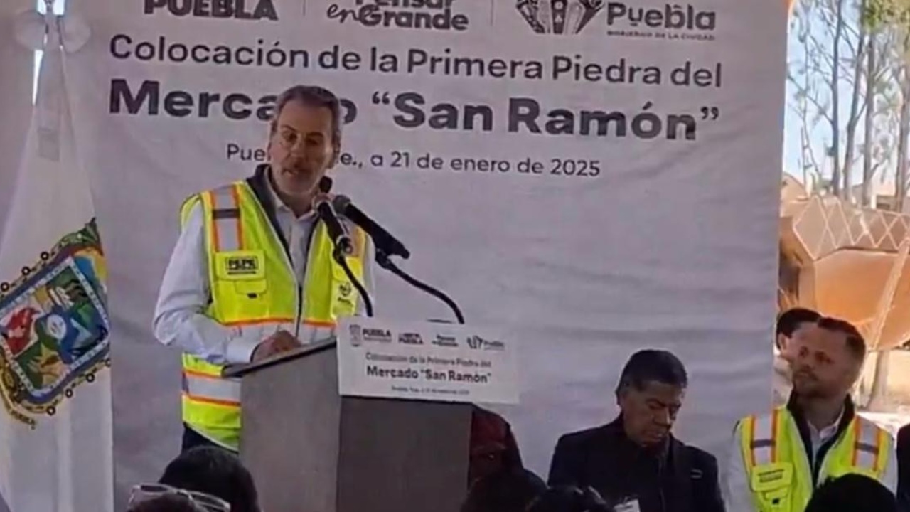 Chedraui y Armenta colocan primera piedra del Mercado de San Ramón