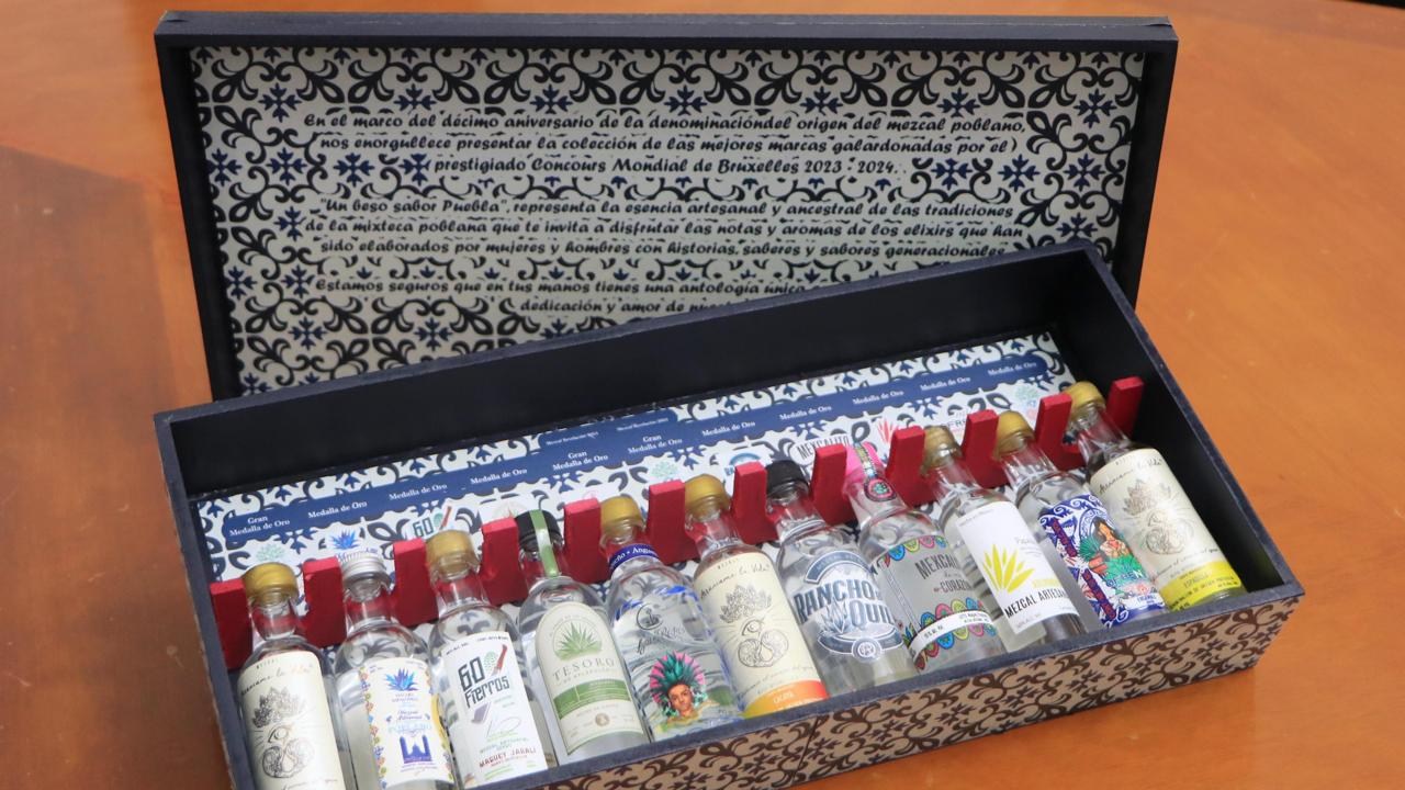 Nueve mezcales poblanos representarán a Puebla en Wine Paris 2025