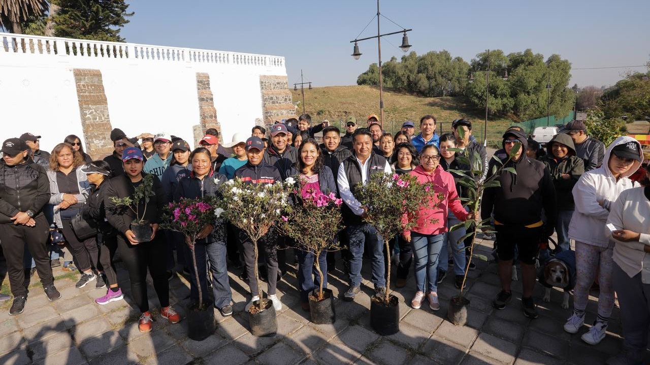 Lanzan “Jornada Adopta un Árbol” en San Andrés Cholula