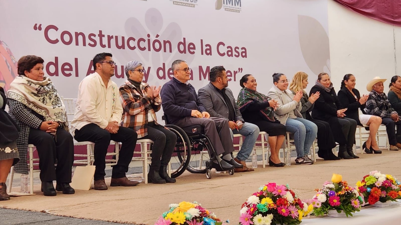 Presentan “Casa del Abue y de la Mujer” en Sierra Norte