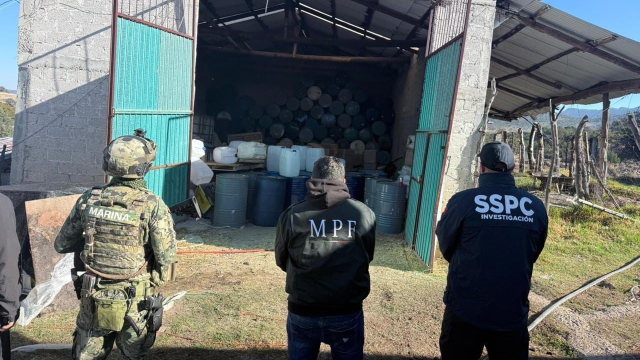 Desmantelan narcolaboratorios en Puebla y Tlaxcala