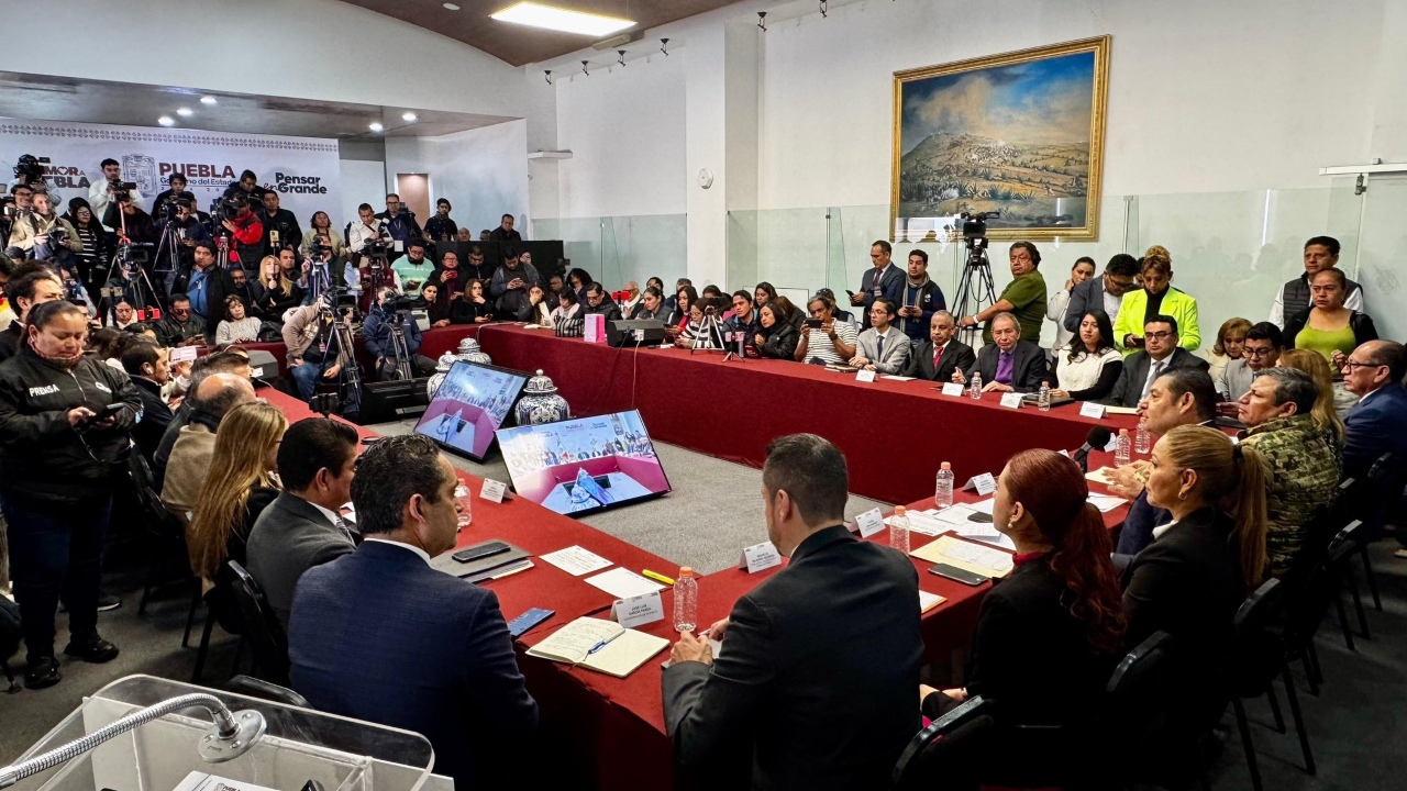 Puebla, blindado en primer año de gobierno: Armenta
