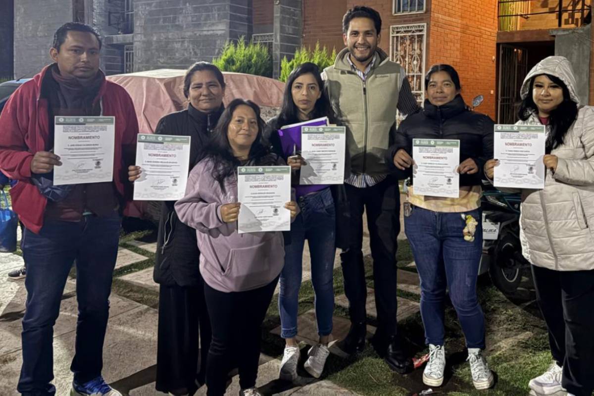 Crean comités vecinales en Texmelucan para atención de necesidades