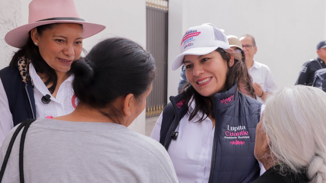 Inicia Lupita Cuautle Jornadas de Proximidad en Tonantzintla