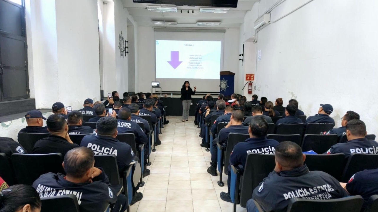 CDH Puebla capacita a policías en Derechos Humanos