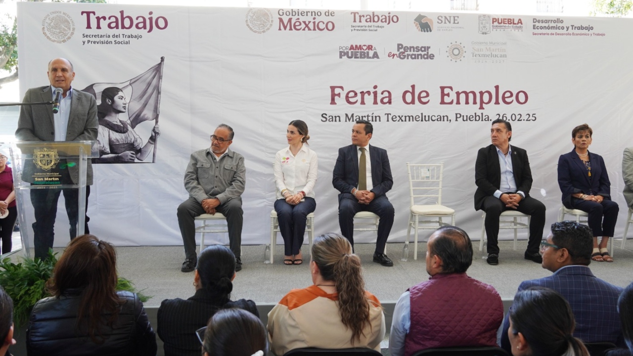 Realiza Texmelucan Primera Feria De Empleo “Por Amor A Puebla”