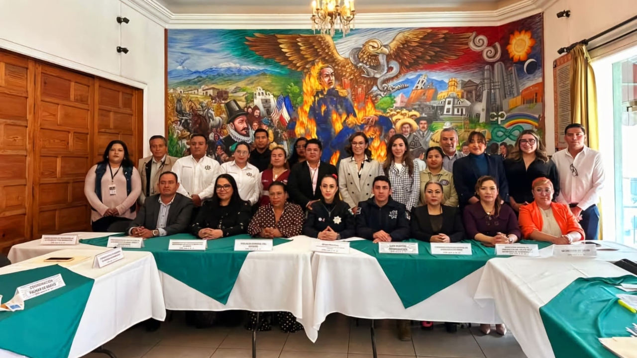 Realizan en Texmelucan mesa de seguridad por las mujeres