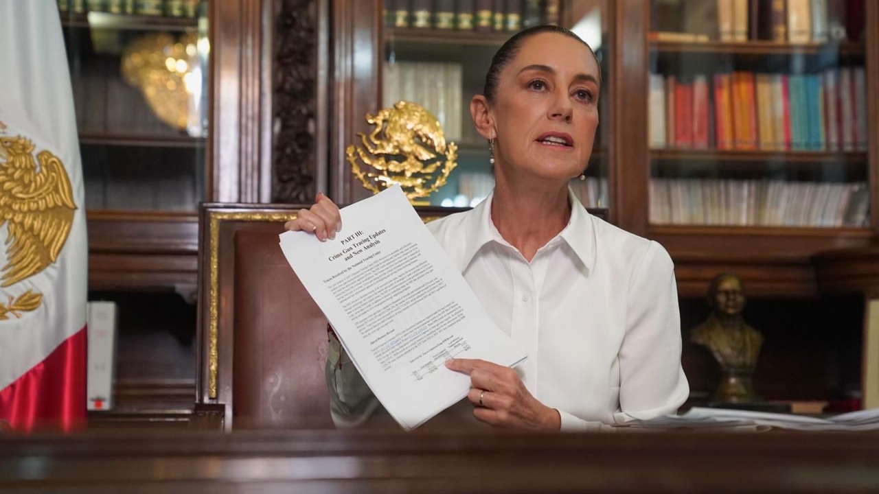 Sheinbaum rechaza acusaciones de EE.UU. y defiende soberanía