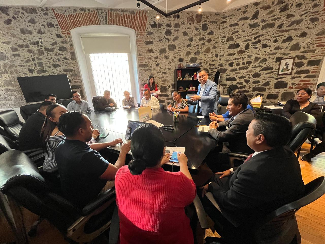 Gestiona PT acercamiento de las juntas auxiliares con dependencias estatales