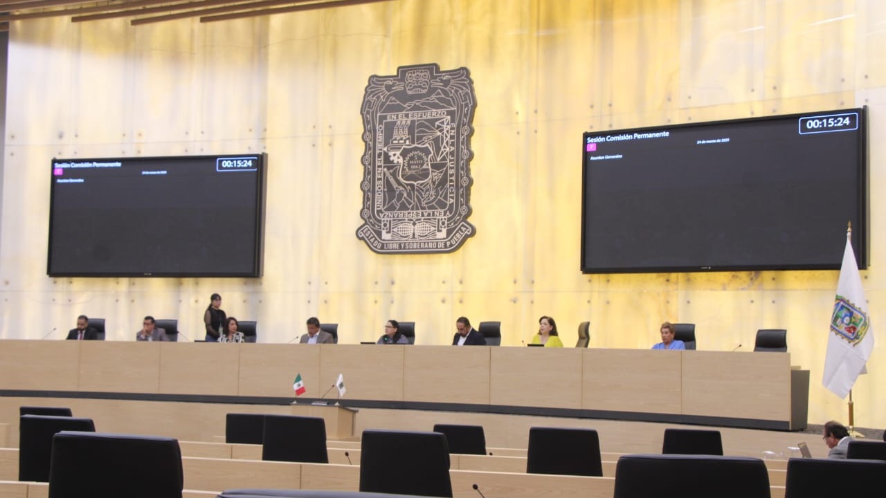 Congreso de Puebla tendrá sesión extraordinaria para cobro de parquímetros