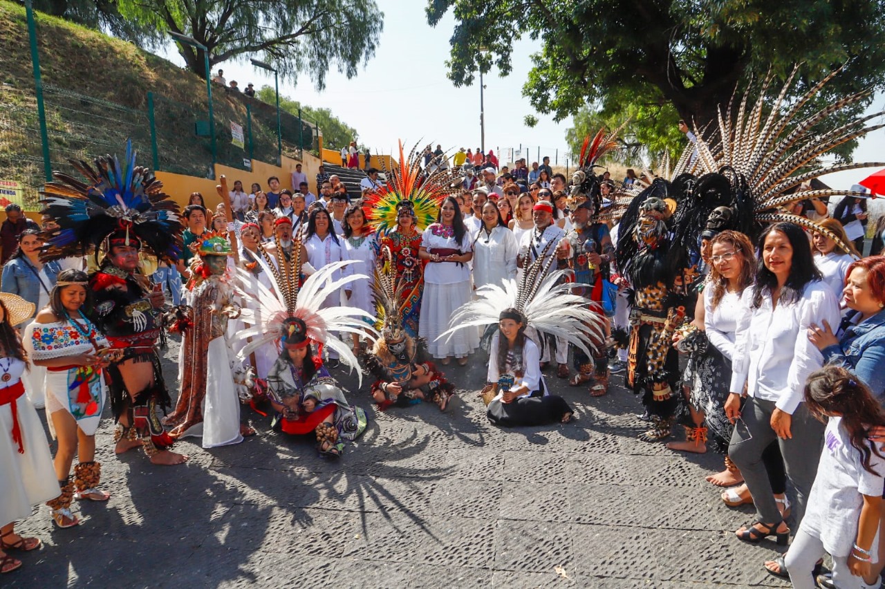 Tradición, arte y cultura en el arranque del Equinoccio Xopanilhuitl 2025 en San Pedro Cholula