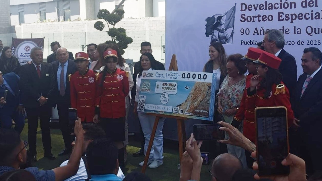 Lotería Nacional apoyará a la reconstrucción de Acapulco