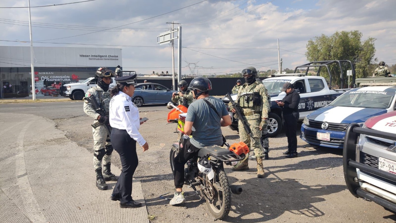 Texmelucan refuerza control sobre motocicletas con sanciones económicas