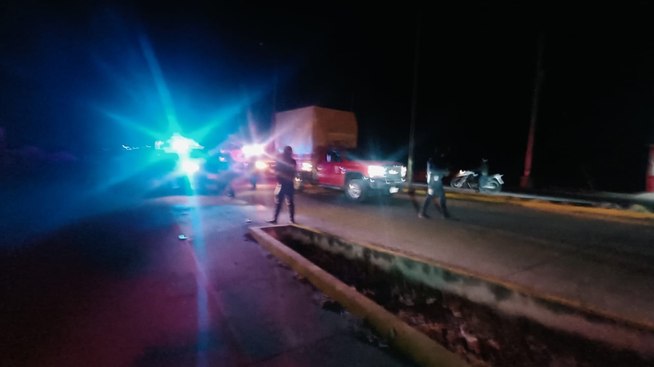 SSP de Texmelucan frustra asalto a camión de carga