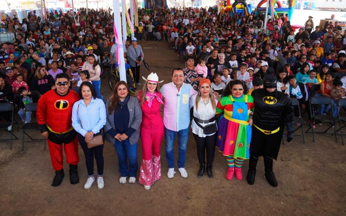 Con éxito se realizó la \"Gran Feria del Día del Niño\" del DIF municipal en Texmelucan