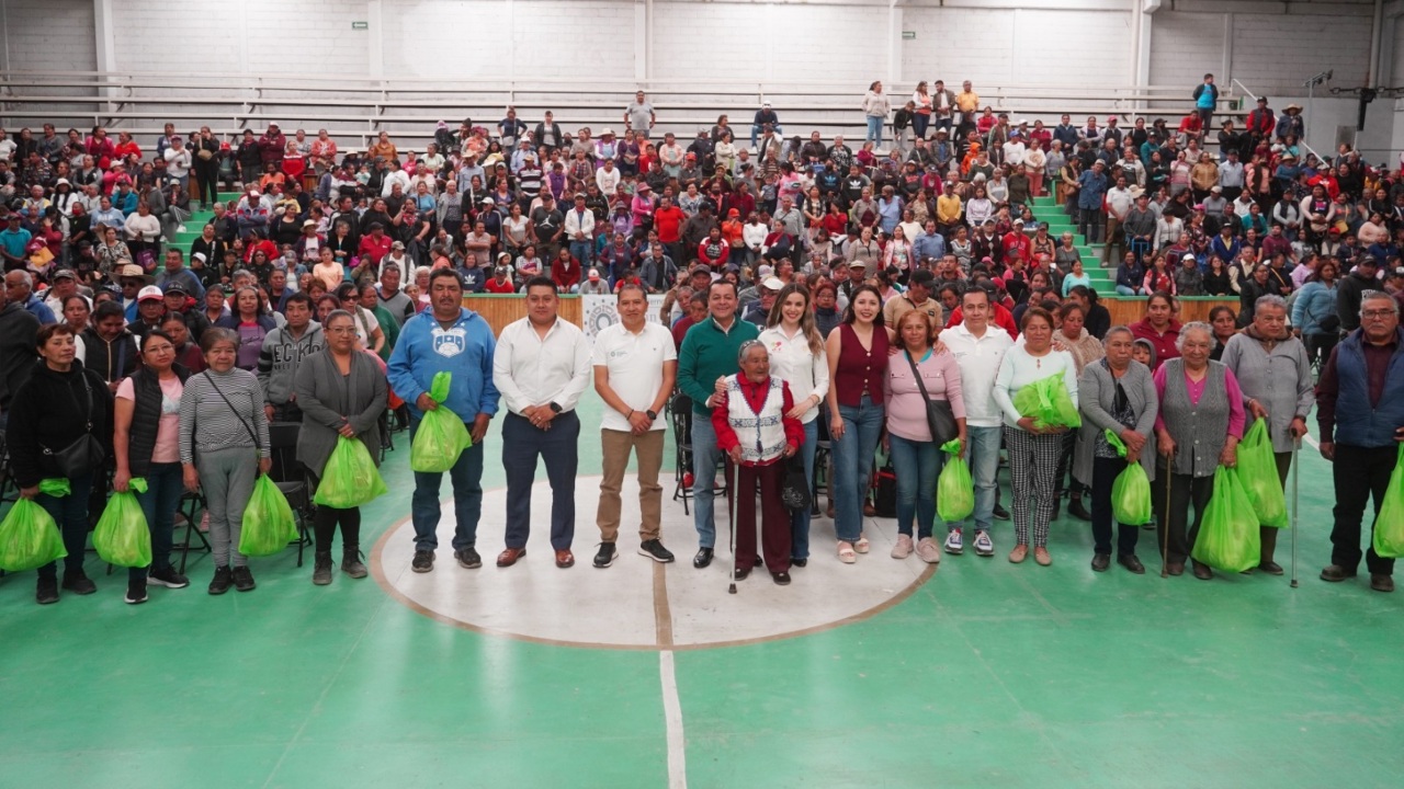 Gobierno de Texmelucan entrega 6 mil despensas a familias necesitadas