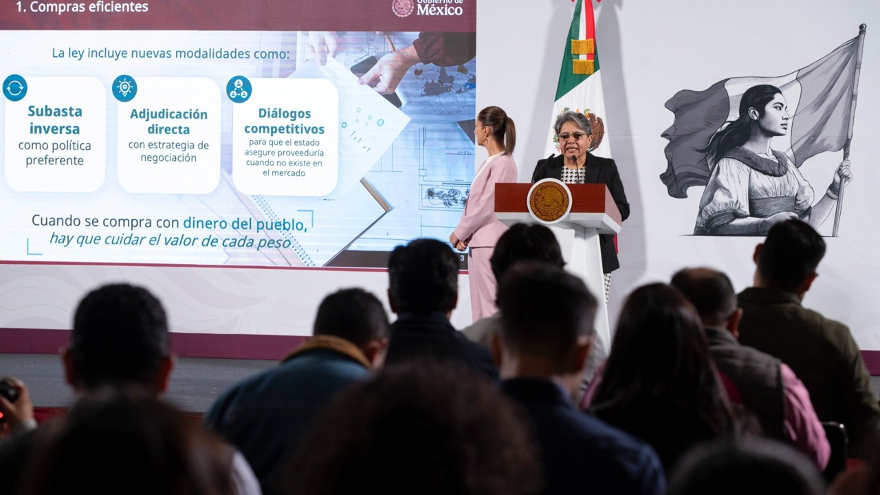 Presenta Sheinbaum modificaciones a las Leyes de Adquisiciones y Obras
