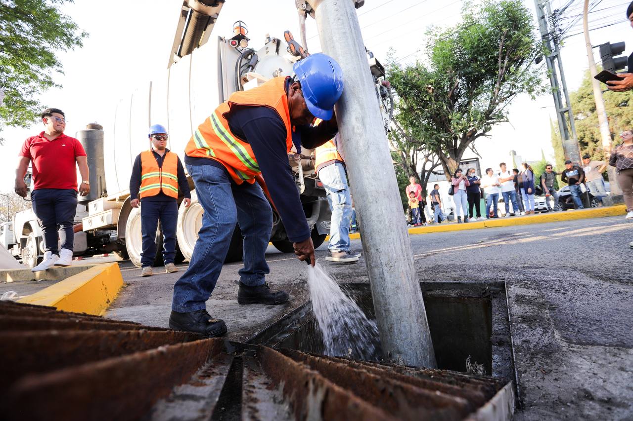 Vandalizan pozos de agua en San Andrés Cholula y dejan sin agua a vecinos