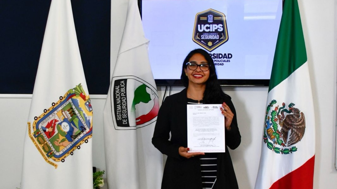Serrano Zafra asume rectoría de la Universidad de Ciencias Policiales de Puebla