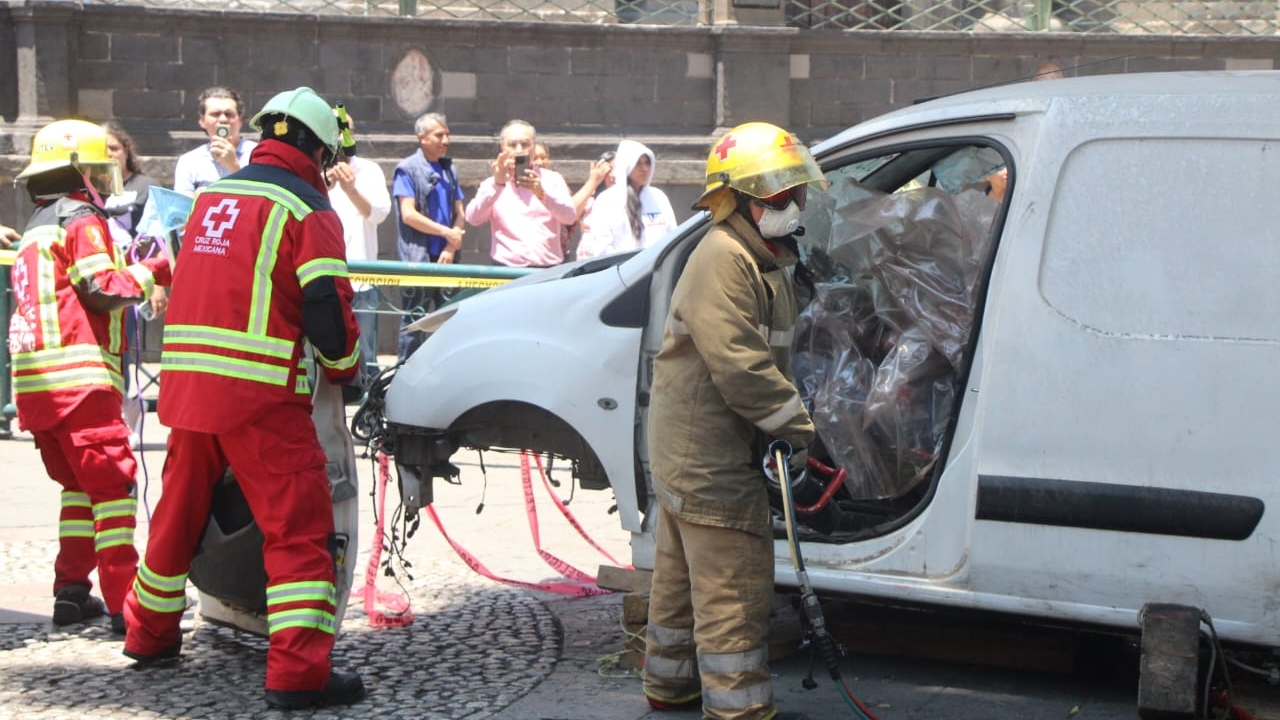 Puebla realiza evacuación en 1.45 minutos durante Simulacro Nacional