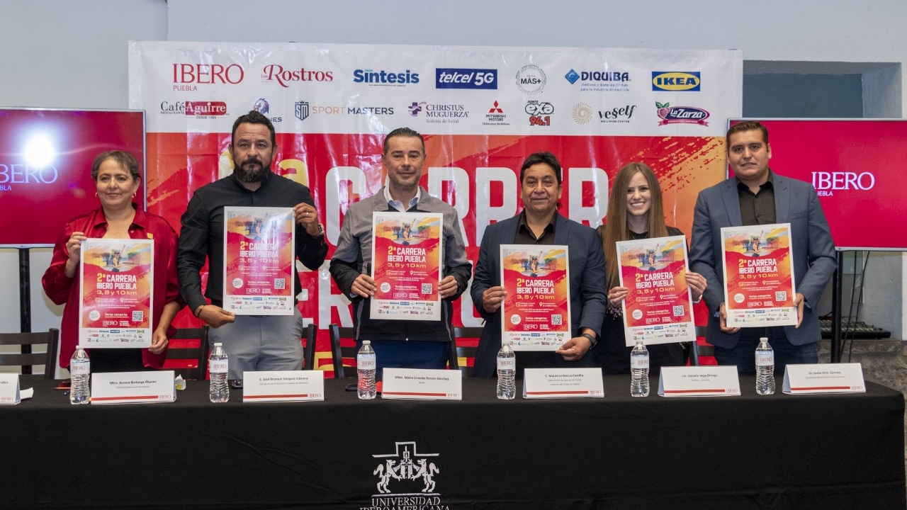 Presentan la Segunda Carrera IBERO Puebla, el 6 de julio