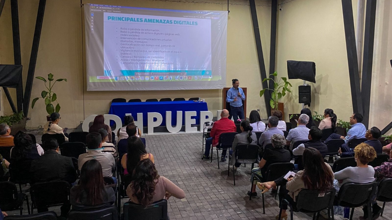 CDH Puebla impulsa ciberseguridad con Taller de Seguridad Digital